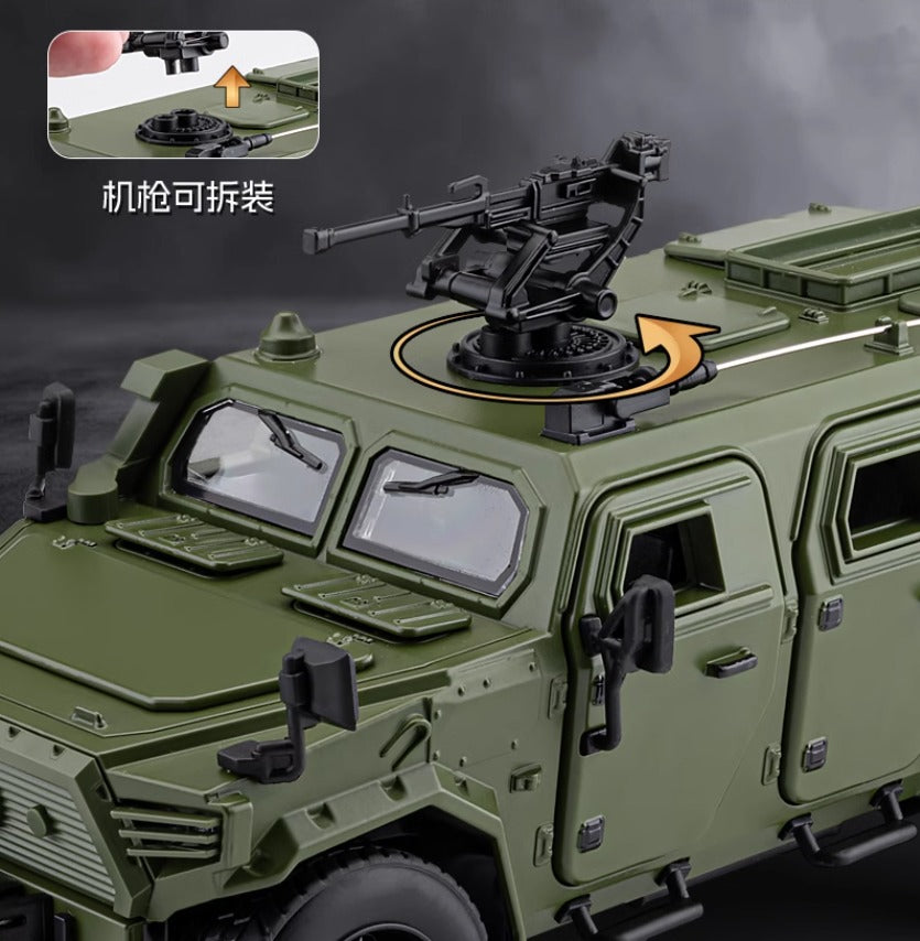 1-18 Dongfeng Mengshi III generation car model alloy model.