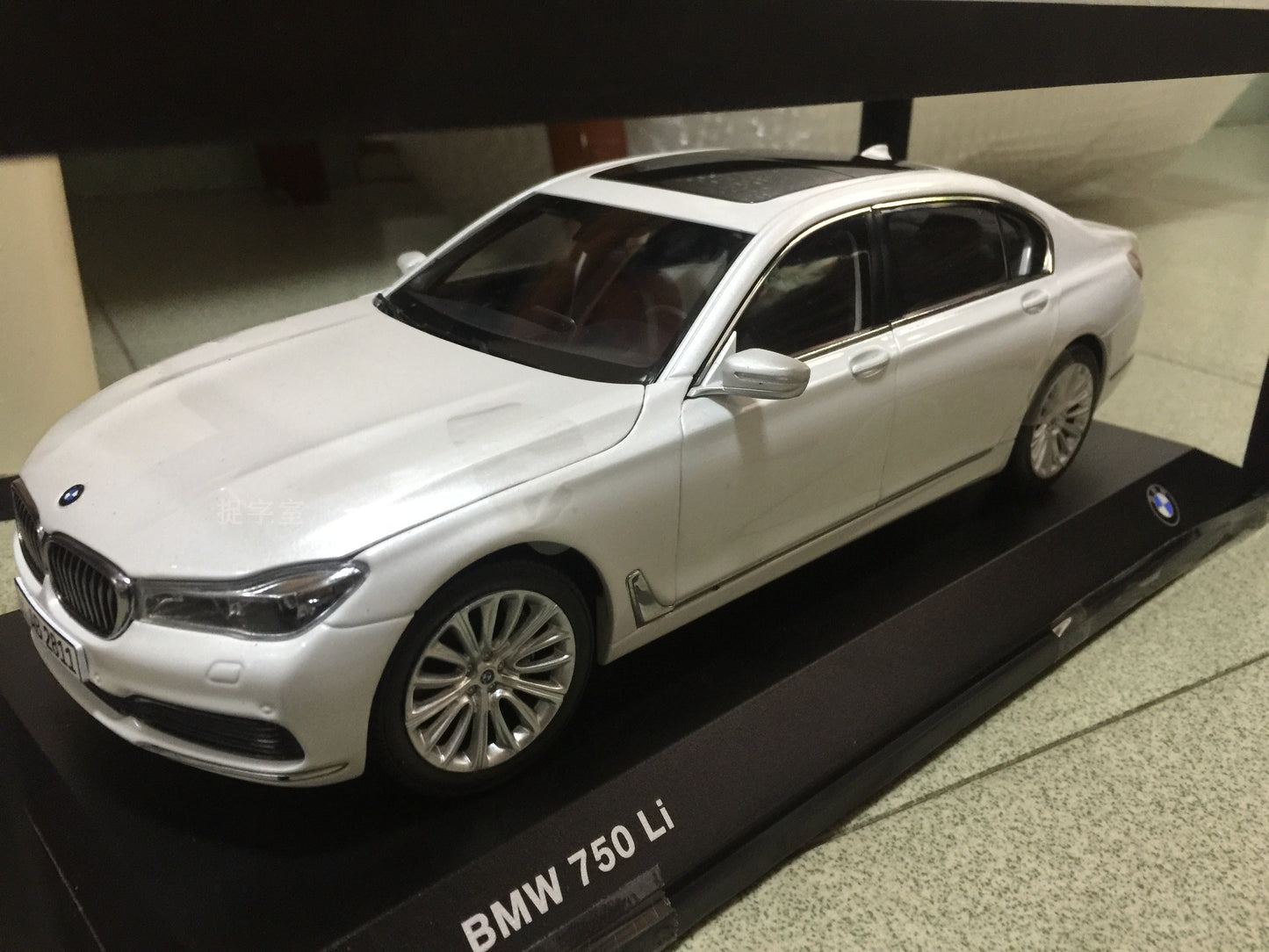 1-18 Original BMW New 7 Series 750Li 7 alloy Model