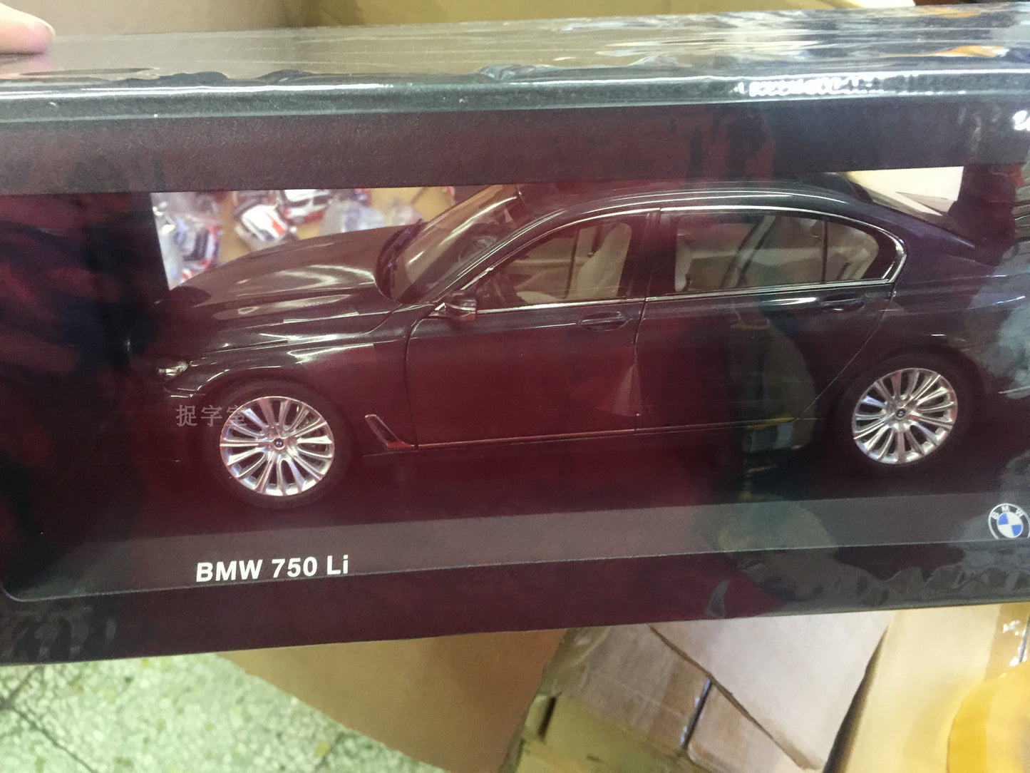 1-18 Original BMW New 7 Series 750Li 7 alloy Model