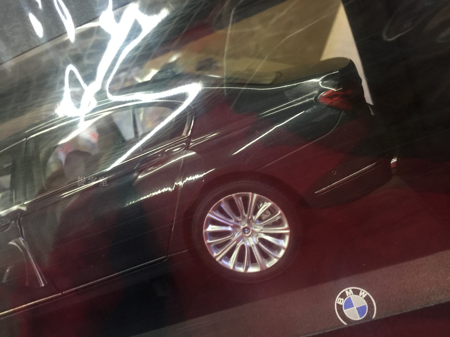 1-18 Original BMW New 7 Series 750Li 7 alloy Model