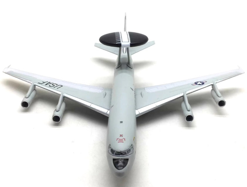 1-200 American Boeing E-3 AWACS Watchtower Alloy Fighter Aircraft Model FNsmodel