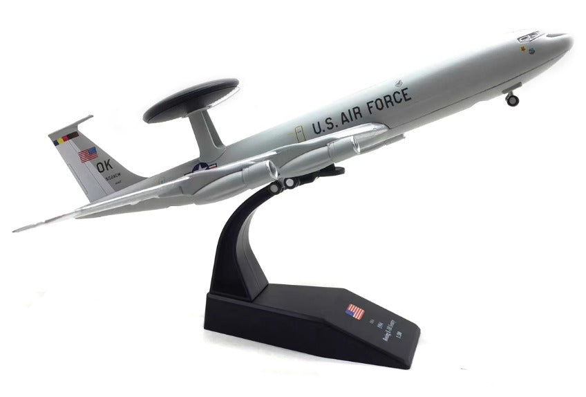 1-200 American Boeing E-3 AWACS Watchtower Alloy Fighter Aircraft Model FNsmodel