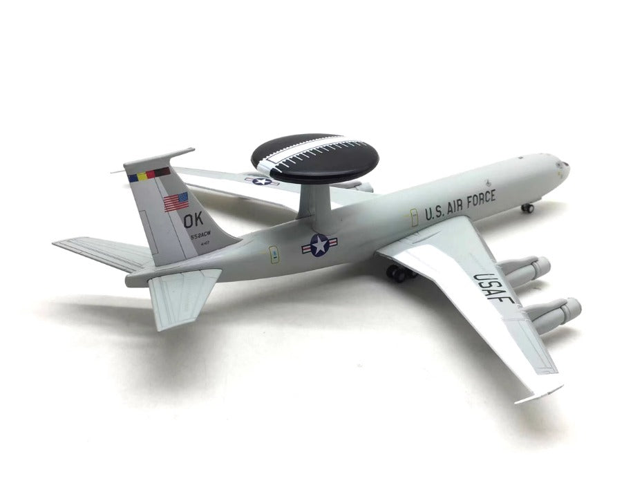 1-200 American Boeing E-3 AWACS Watchtower Alloy Fighter Aircraft Model FNsmodel