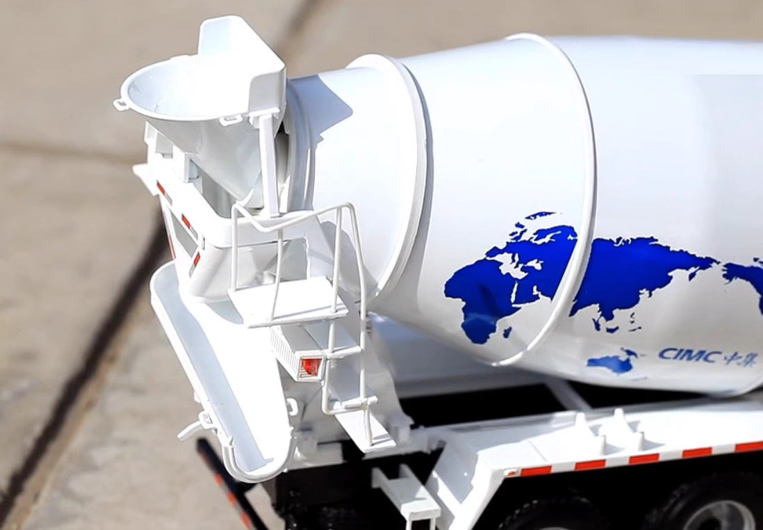 1-24 scale Alloy model Cement Mixer CIMC truck