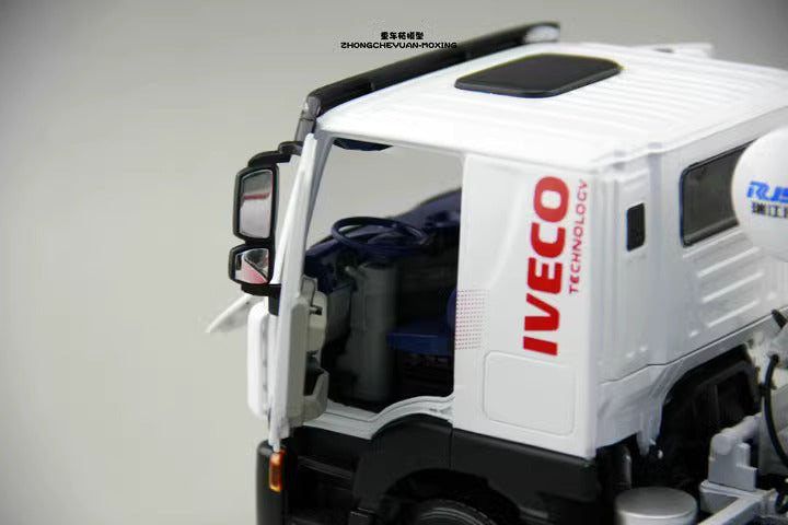 1-24 scale Alloy model Cement Mixer truck by IVECO
