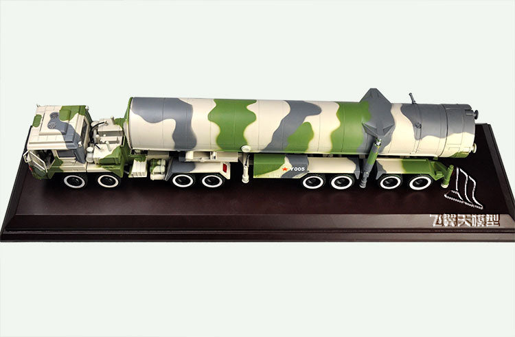 1-30 DF-31 intercontinental ballistic missile launcher alloy car model