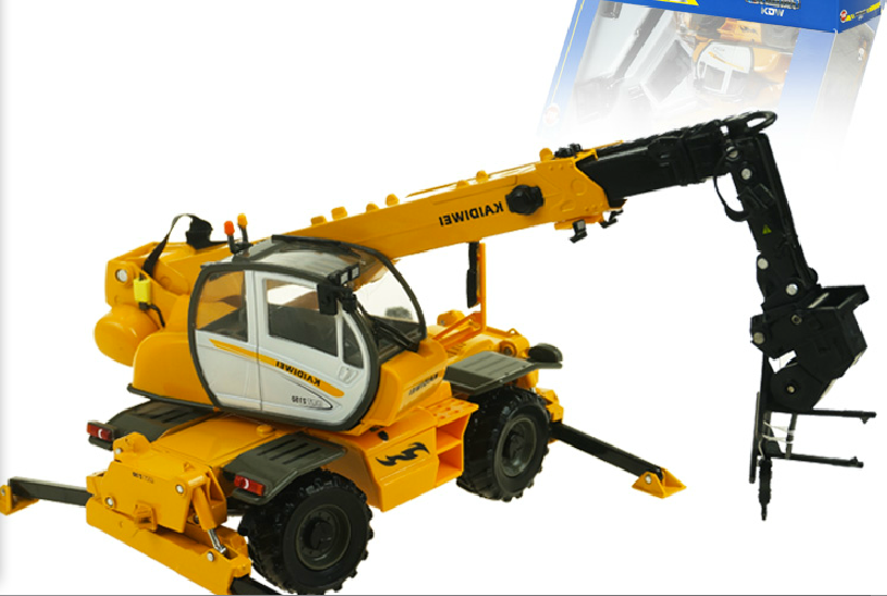 1-32 alloy cargo lift construction vehicle crane Kaidiwei