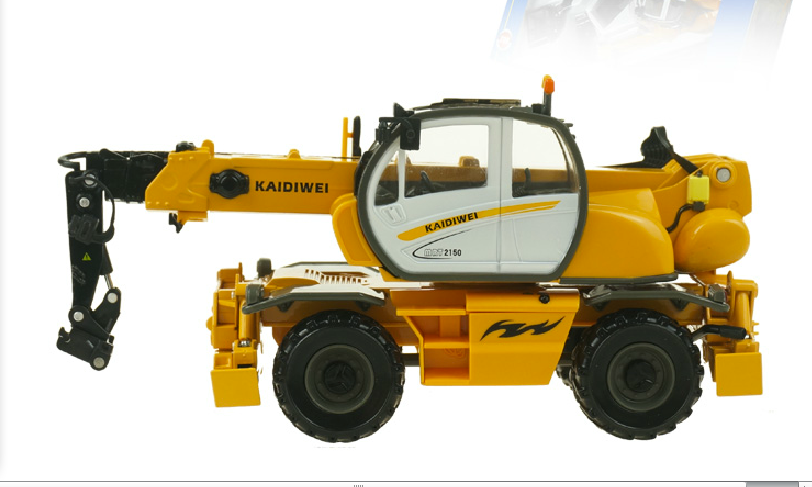 1-32 alloy cargo lift construction vehicle crane Kaidiwei