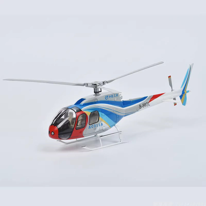 1-35 AC311 helicopter alloy public security rescue fire model