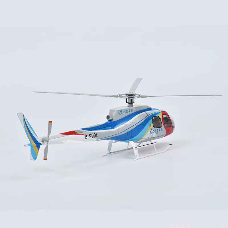 1-35 AC311 helicopter alloy public security rescue fire model