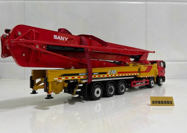 1-35 original Sany Wuqiao 67m pump truck 670C10 alloy model