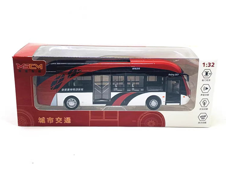 1-43 Beijing Sound and Light Pull Back bus model