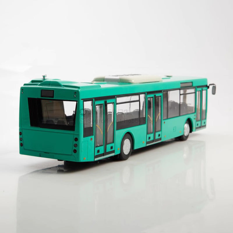 1-43 Modern bus MAZ-203 green alloy model