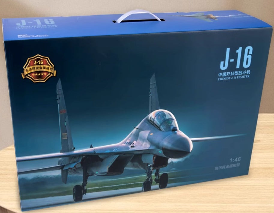 1-48 J-16 fighter alloy aircraft model