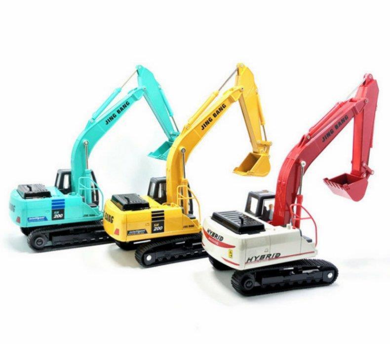 1-50 alloy vehicle model large excavator crawler excavator