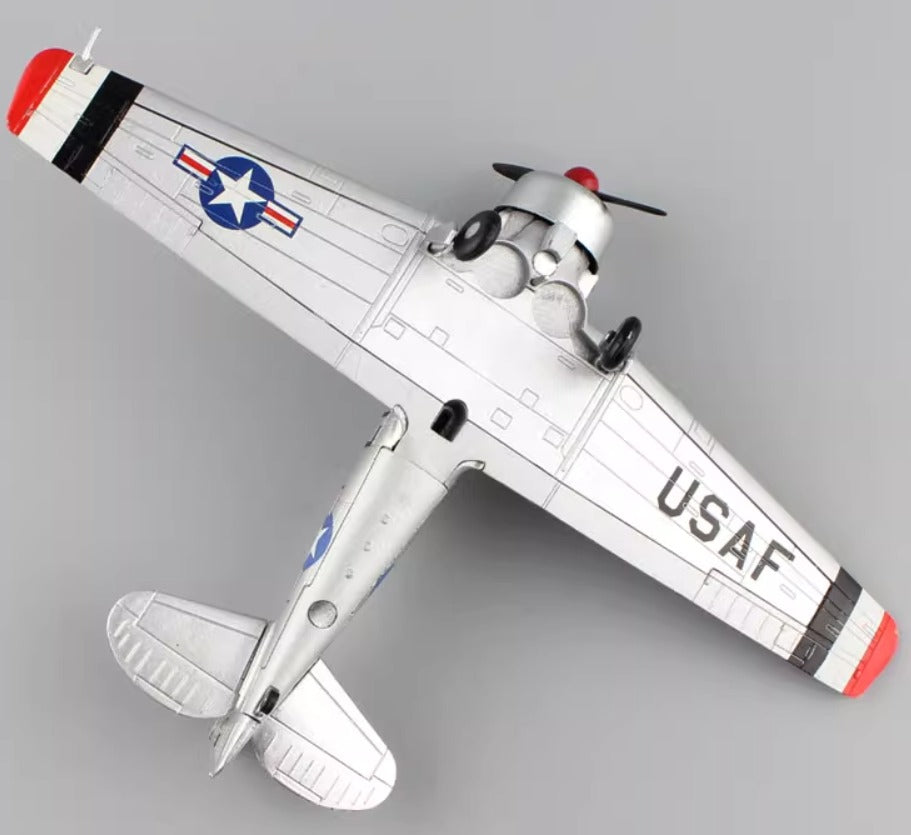 1-72Amer USAF Texas LT-6G AT6 Trainer Reconnaissance Aircraft 1953 Military Aircraft Model