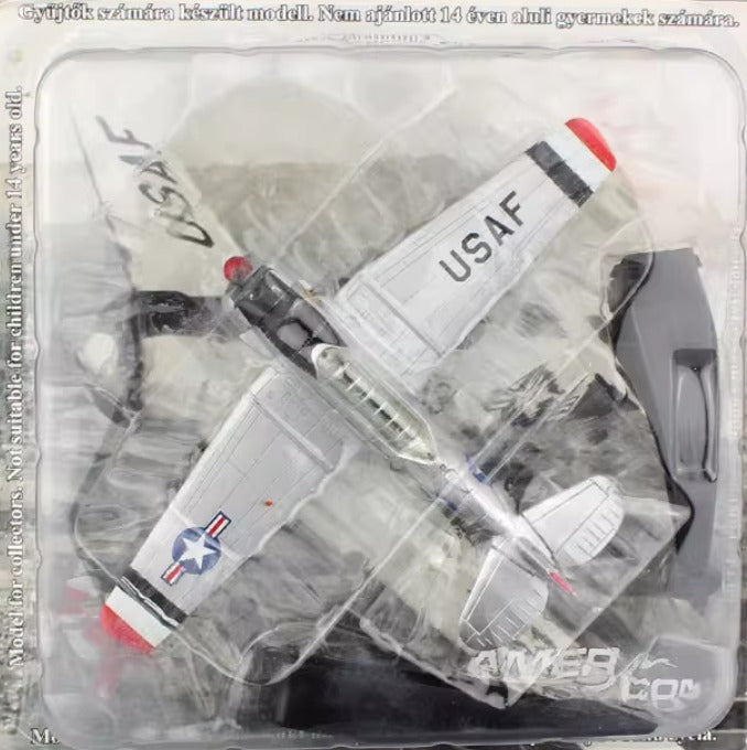 1-72Amer USAF Texas LT-6G AT6 Trainer Reconnaissance Aircraft 1953 Military Aircraft Model
