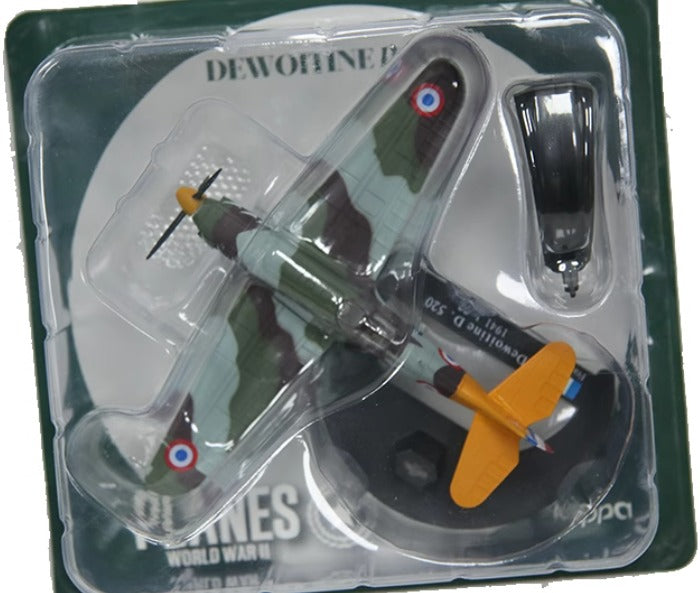 1-72 Bandai French D520 Aircraft De Watina D520 Air Force Fighter Model