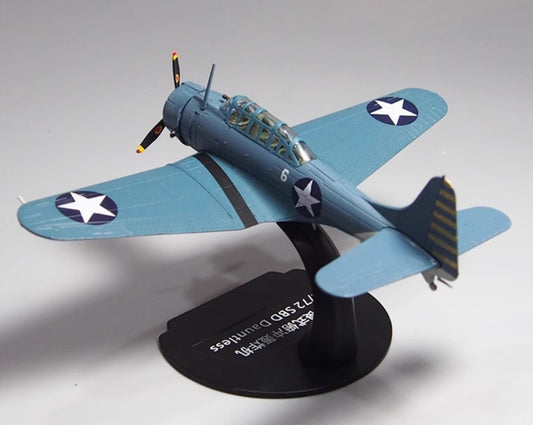 1-72 WWII SBD Dreadnought Dive Bomber Alloy Model