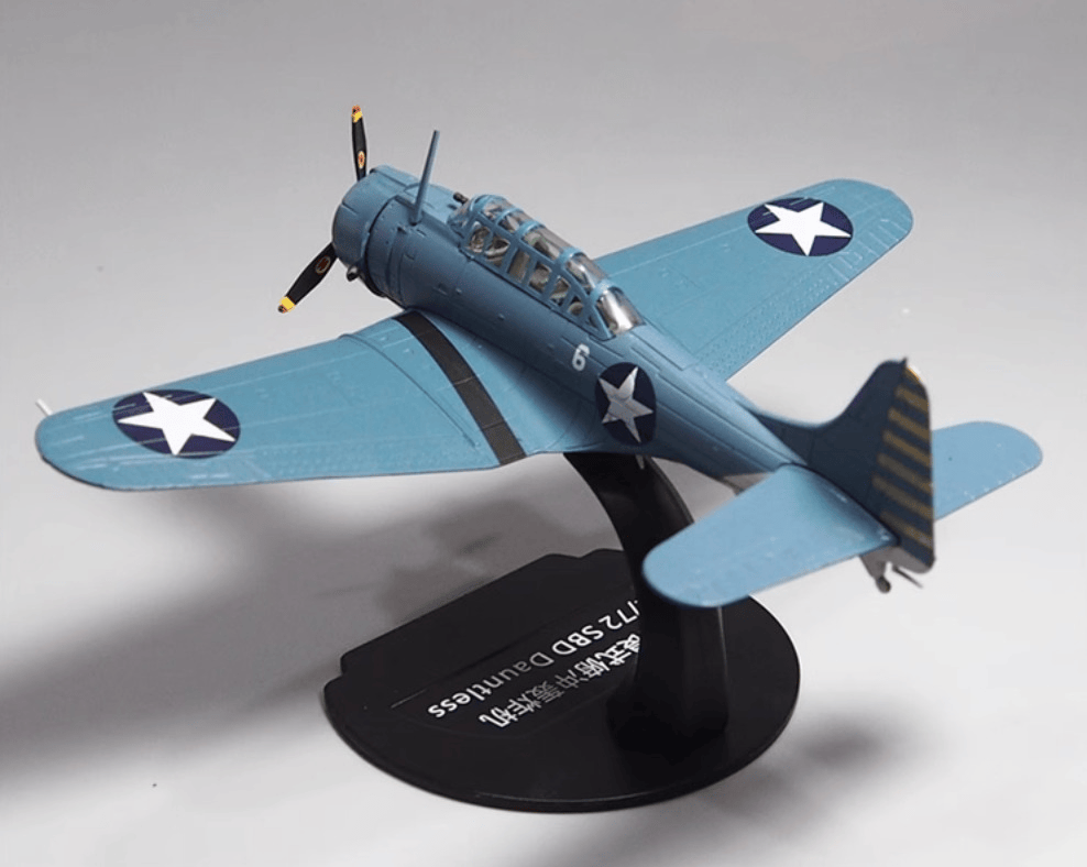 1-72 WWII SBD Dreadnought Dive Bomber Alloy Model