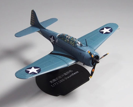 1-72 WWII SBD Dreadnought Dive Bomber Alloy Model