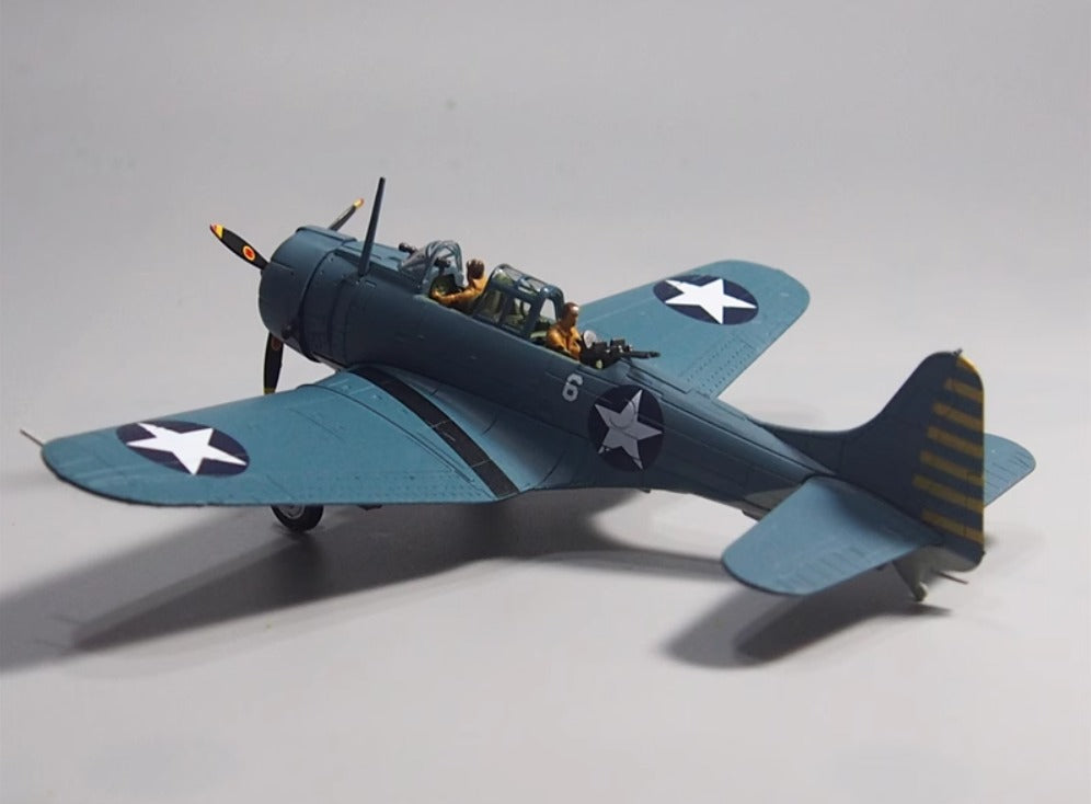 1-72 WWII SBD Dreadnought Dive Bomber Alloy Model