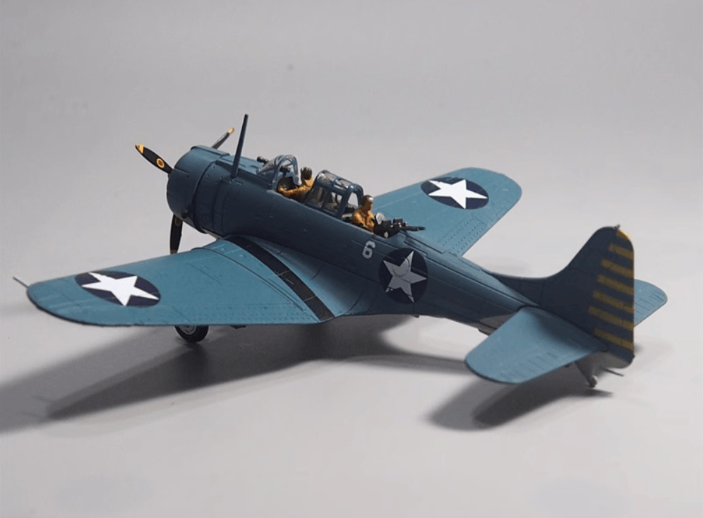 1-72 WWII SBD Dreadnought Dive Bomber Alloy Model