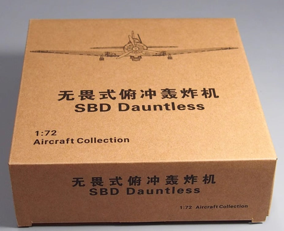 1-72 WWII SBD Dreadnought Dive Bomber Alloy Model
