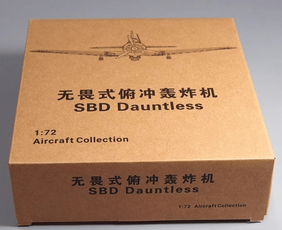 1-72 WWII SBD Dreadnought Dive Bomber Alloy Model