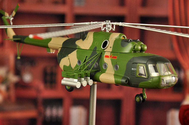 1-48 m Chinese military helicopter aircraft model