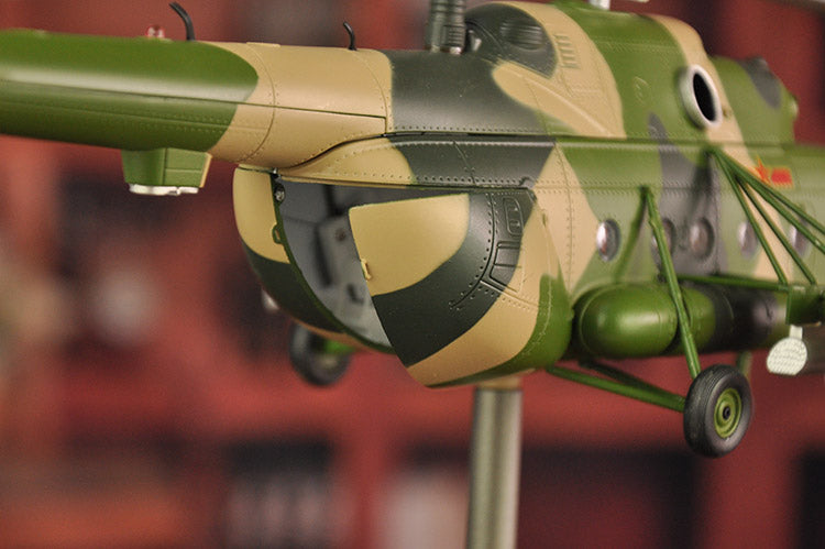 1-48 m Chinese military helicopter aircraft model