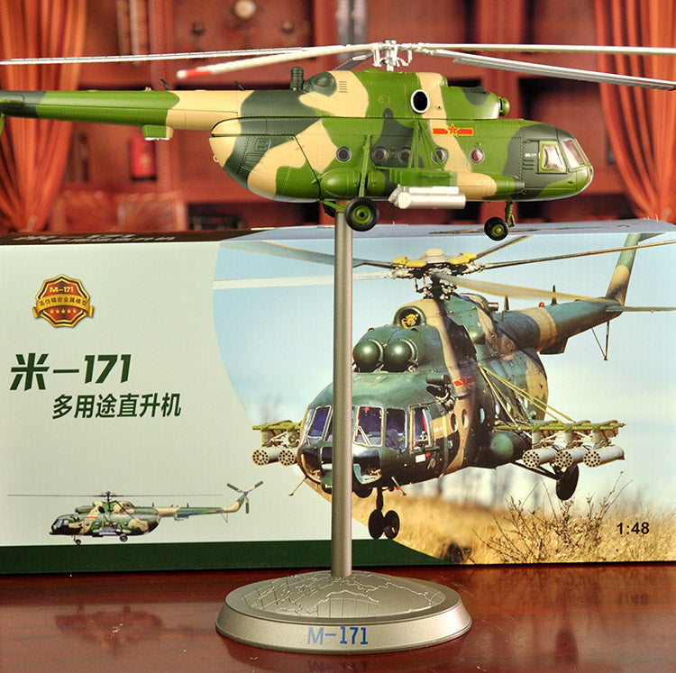 1-48 m Chinese military helicopter aircraft model