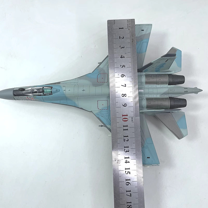 1/100 Russian  Super Lateral SU-35 Fighter  Alloy Military Model