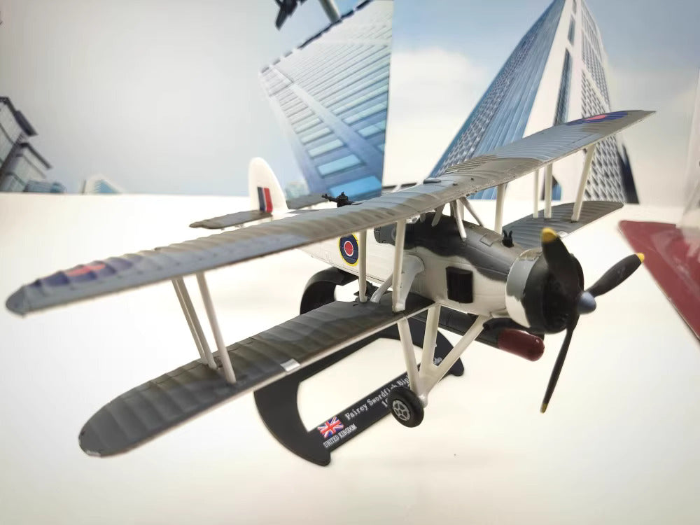1/72 British World War II Swordfish fighter  aircraft plane