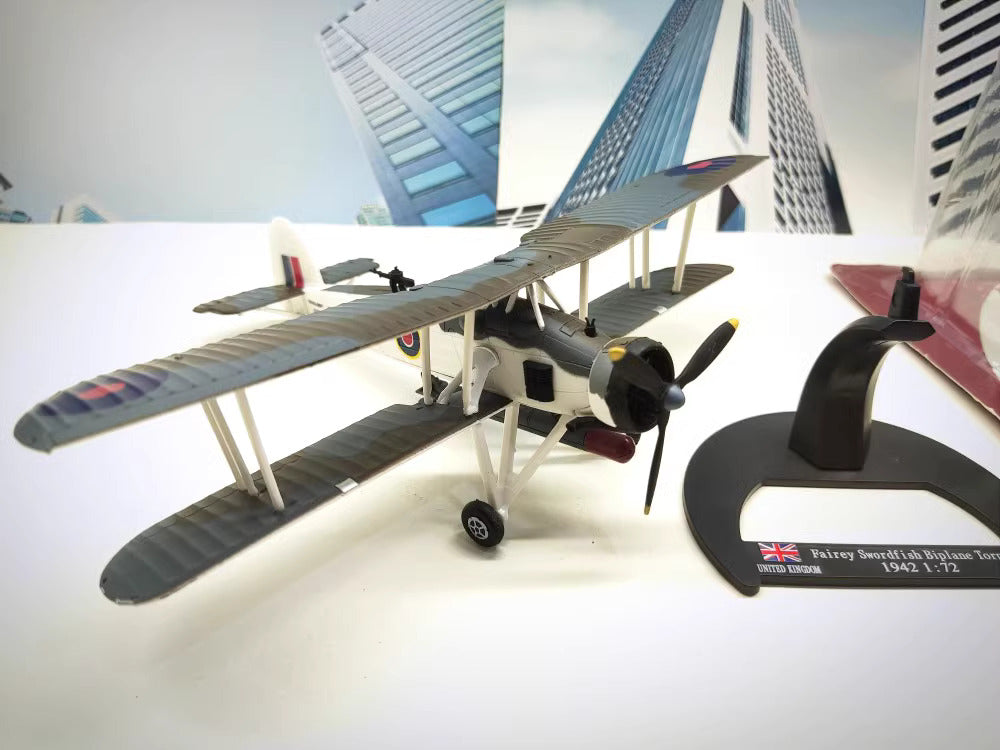 1/72 British World War II Swordfish fighter  aircraft plane