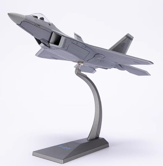 172 F22 stealth fighter alloy model American F22 Raptor