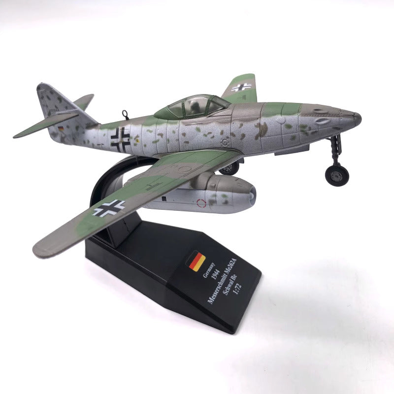 1/72 German World War II Me-262 Simulation Alloy Jet Fighter