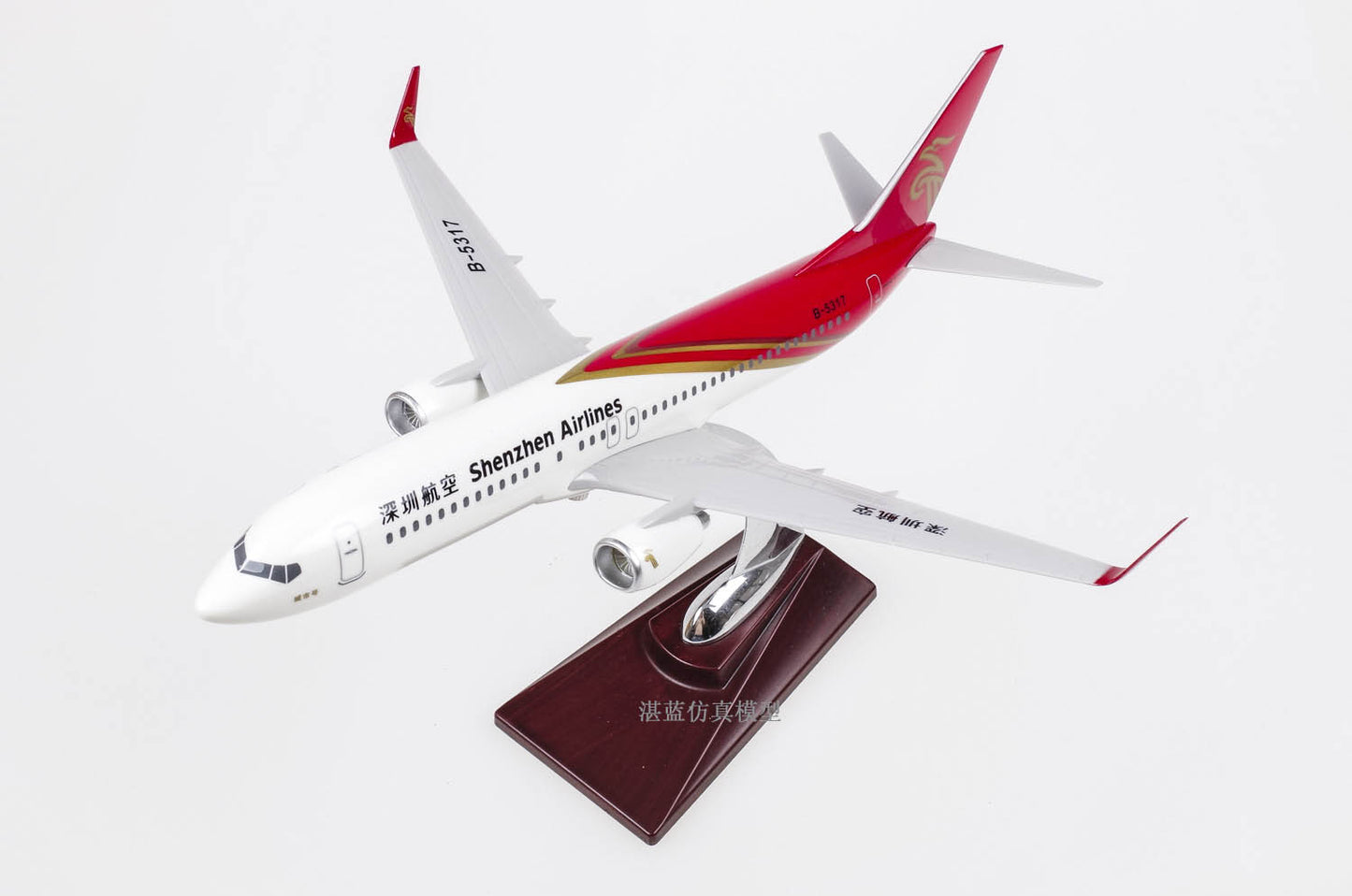 30cm Shenzhen Airlines airline Boeing 737 plane model