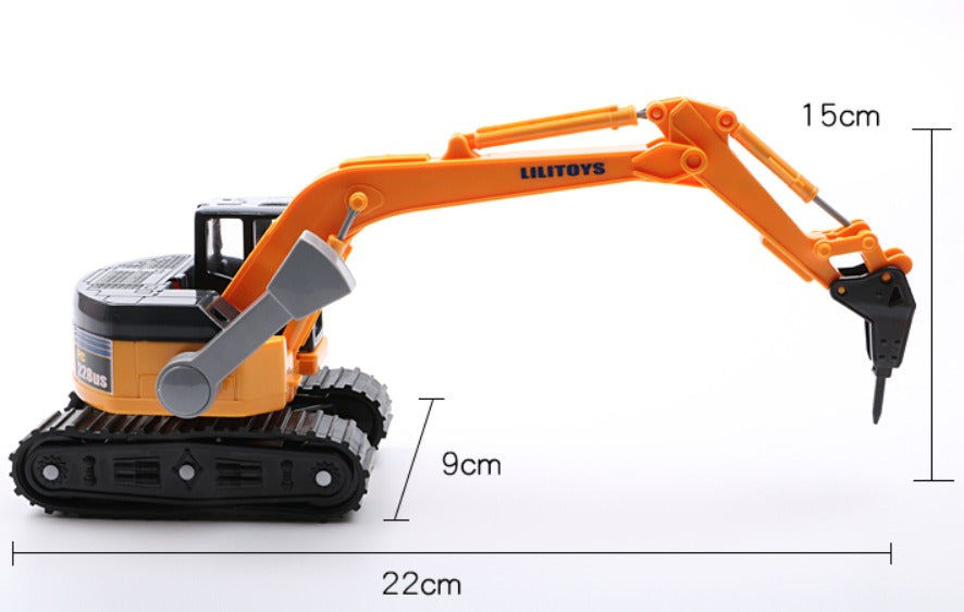 4-in-1 Excavator Kids Car Model Toy