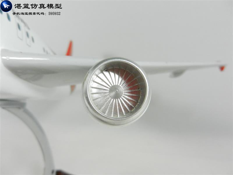 46cm Shenzhen Airlines A320 airplane model