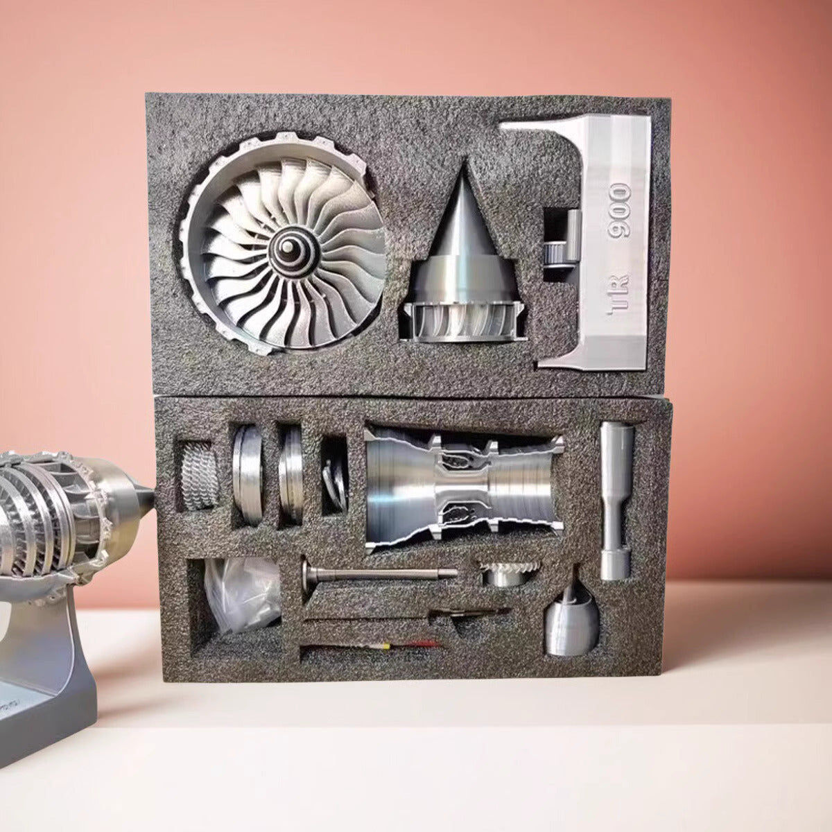 1/100 Russian Su-35 fighter military alloy aircraft model (Copy) Aero Engine Assembling for model for plane