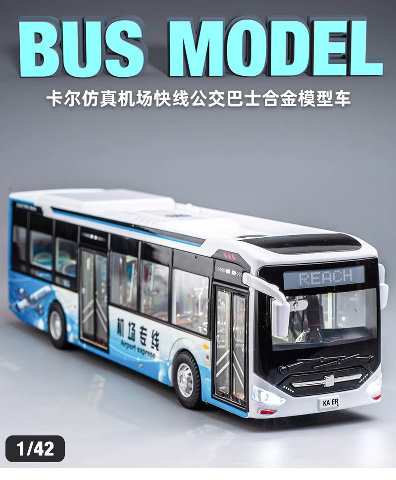 Airport shuttle express bus model