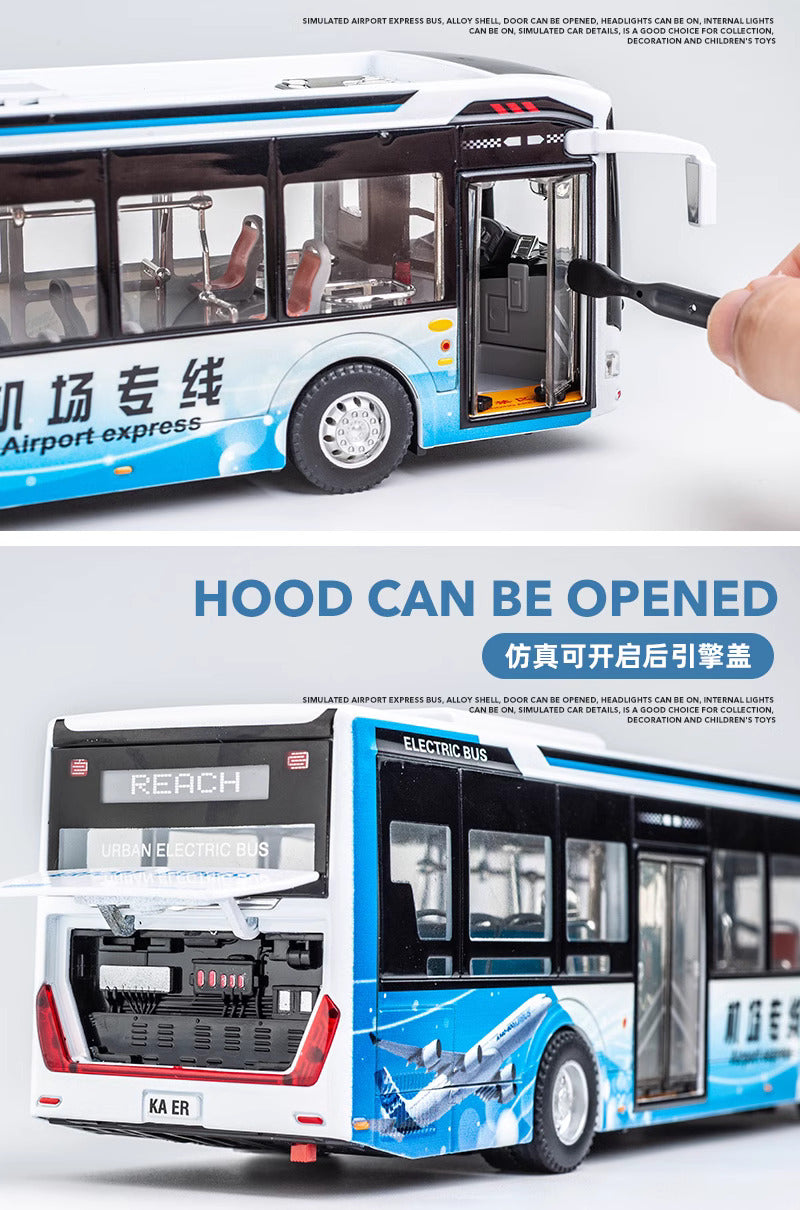 Airport shuttle express bus model