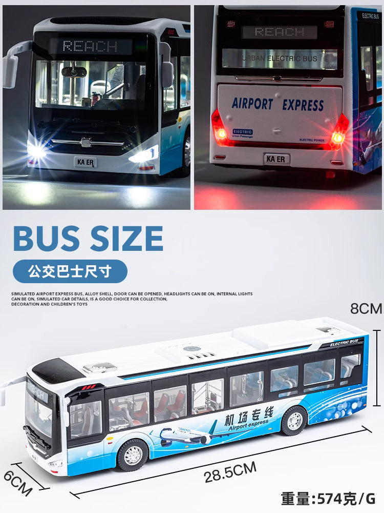 Airport shuttle express bus model