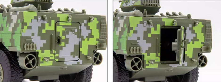 Alloy armored car 08 infantry chinese fighting vehicle