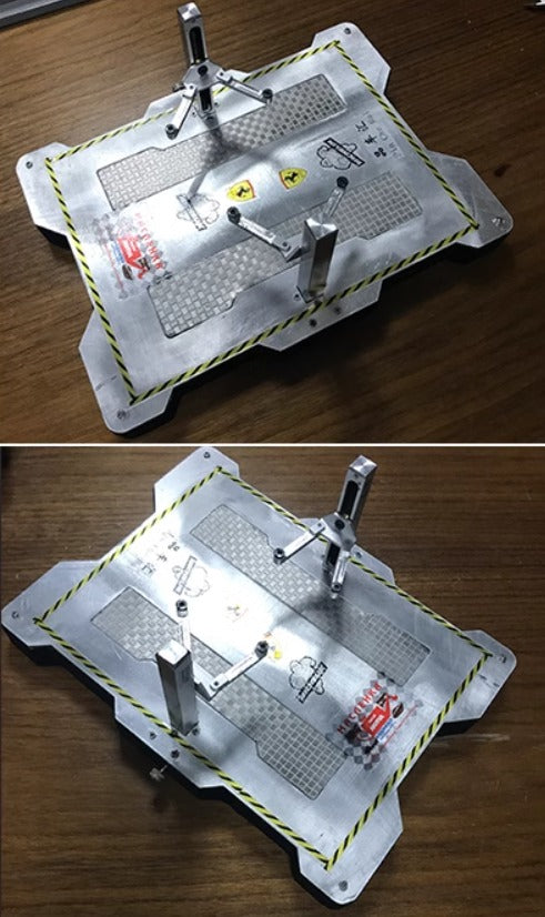 Alloy car 2-pad model maintenance machine lifting rack