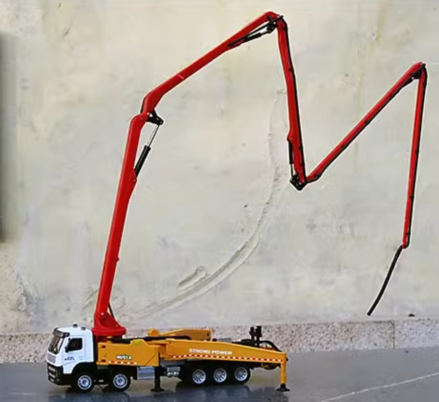 Alloy concrete pump truck model