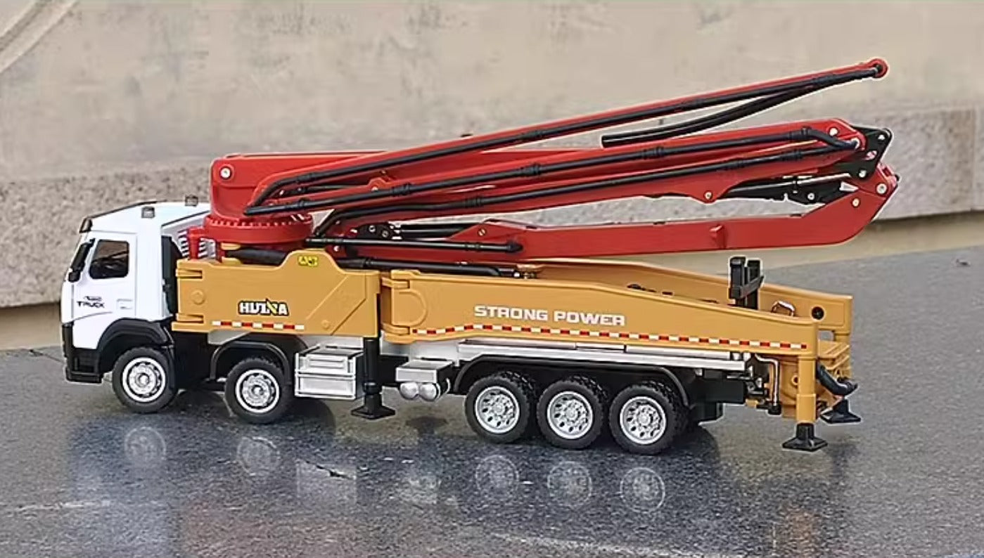 Alloy concrete pump truck model
