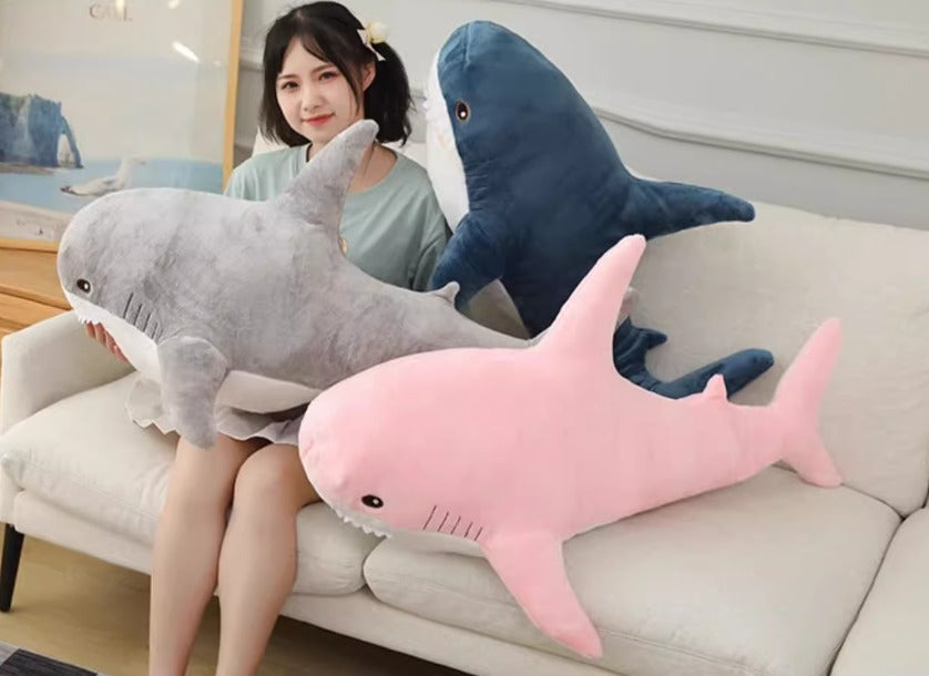 Colored shark stuff fish