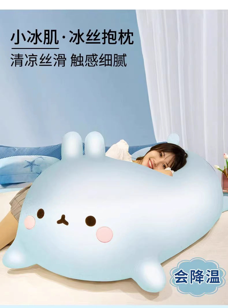 Cute rabbit water drop pillow